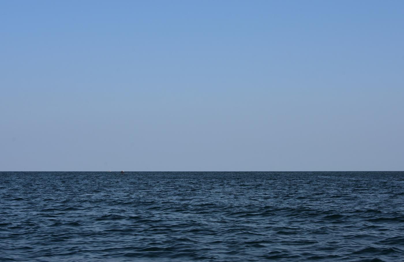 Horizonte do lago Vitória, na Tanzânia